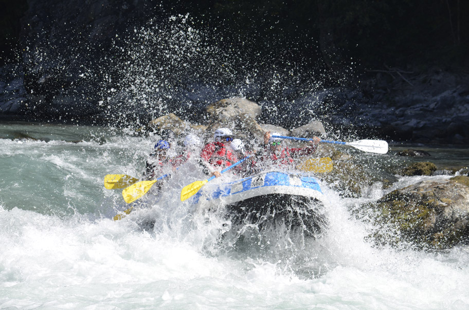 Rafting Embrun : La vague du Rabioux 